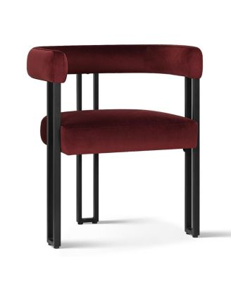 3-Piece 35 Inch Round Dining Table Set with 2 Velvet Chairs, Space-Saving Kitchen and Dining Room Furniture for Small Spaces-Maison Boucle