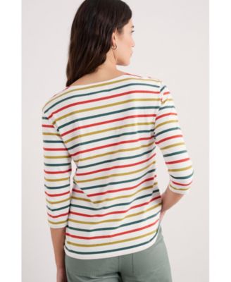 Women's Sailor Quarter Sleeve Top
