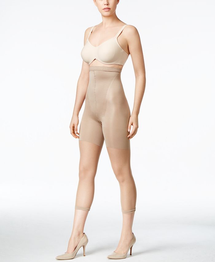 Spanx Higher Power Footless Capri Nude 1 Super Tummy Contol