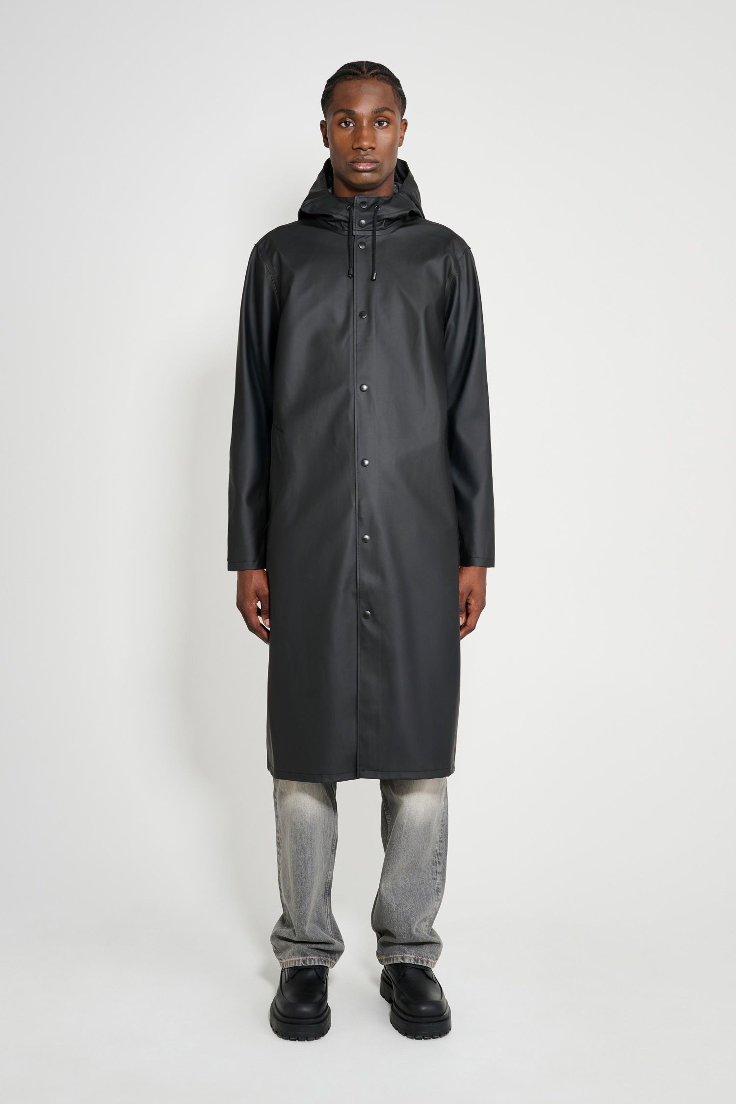 Women's Stockholm Hooded Long Raincoat
