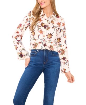 Women's Long Sleeve Button Down Shirt