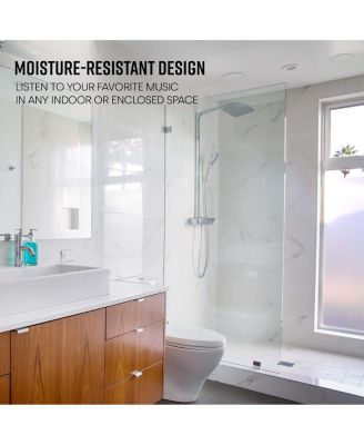 MC 80 8" In Ceiling Speakers - Pair (White)