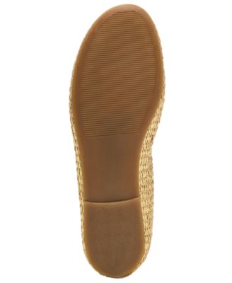 Women's Merlot Woven Ballet Flat Shoes