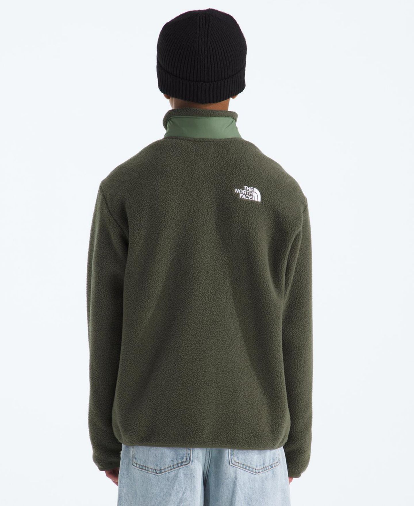 Куртка The North Face Yumiori Full Zip Jacket для мальчиков, цвет: Серо-коричневый зелёный / Туманный — фото 4
