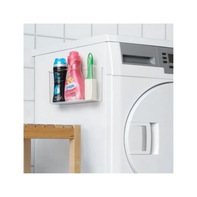 Adhesive Organizer Bin Damage-Free Hanging for Kitchen- Clear