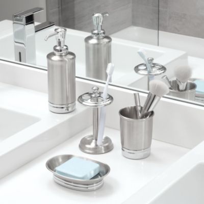 Stainless Steel Soap Dispenser - Split Finish