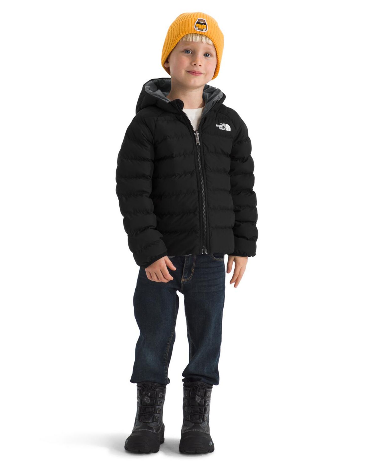 Toddler and Little Boys' Perrito Reversible Hooded Jacket