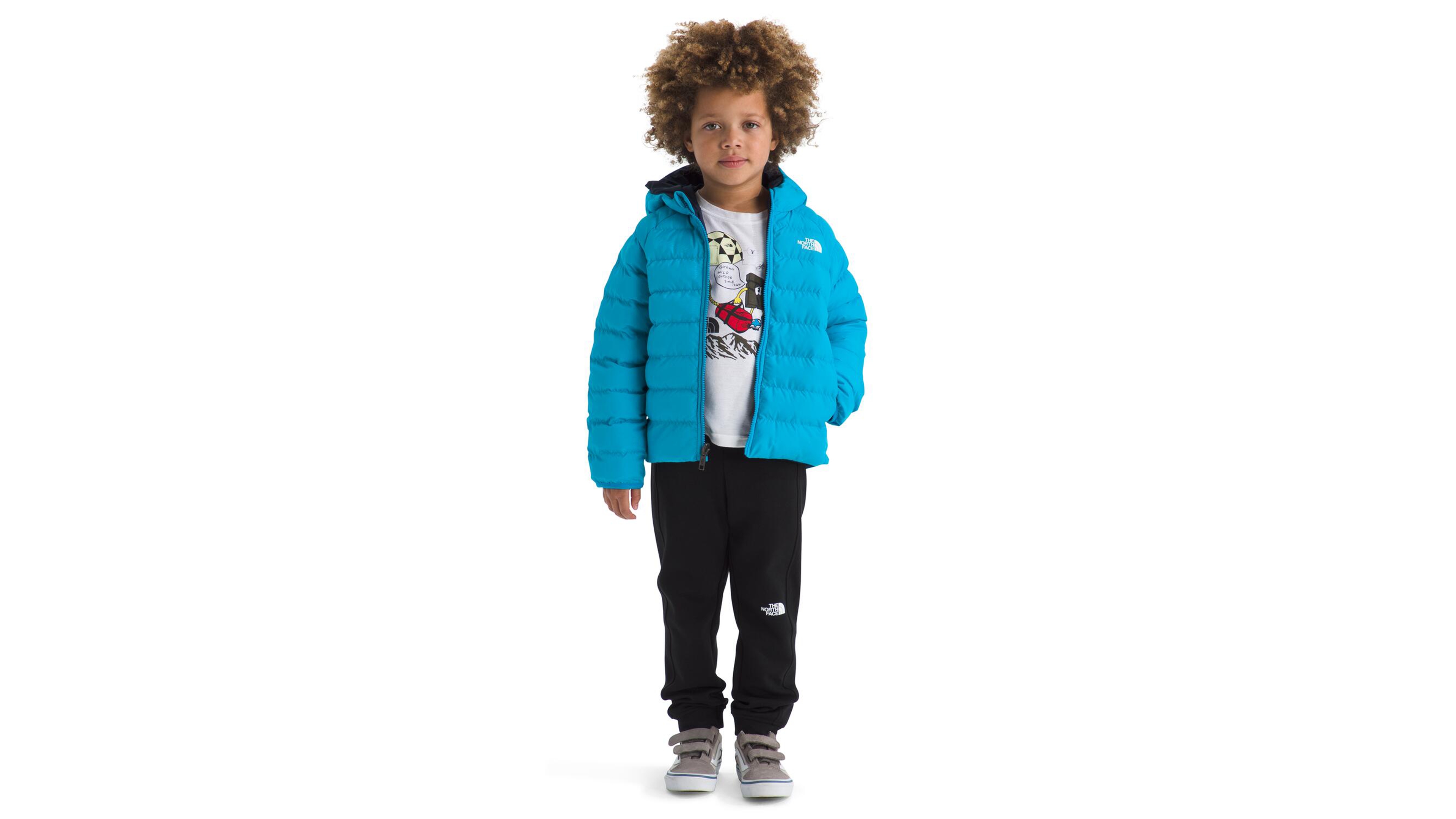 The North Face Toddler and Little Boys Perrito Reversible Hooded Jacket