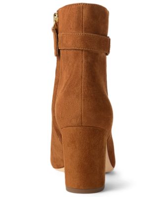 Women's Kellie Suede Heel Booties 