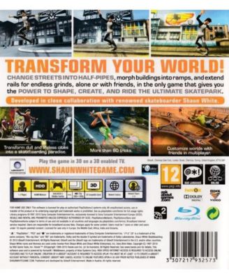 Shaun White Skateboarding - PlayStation 3