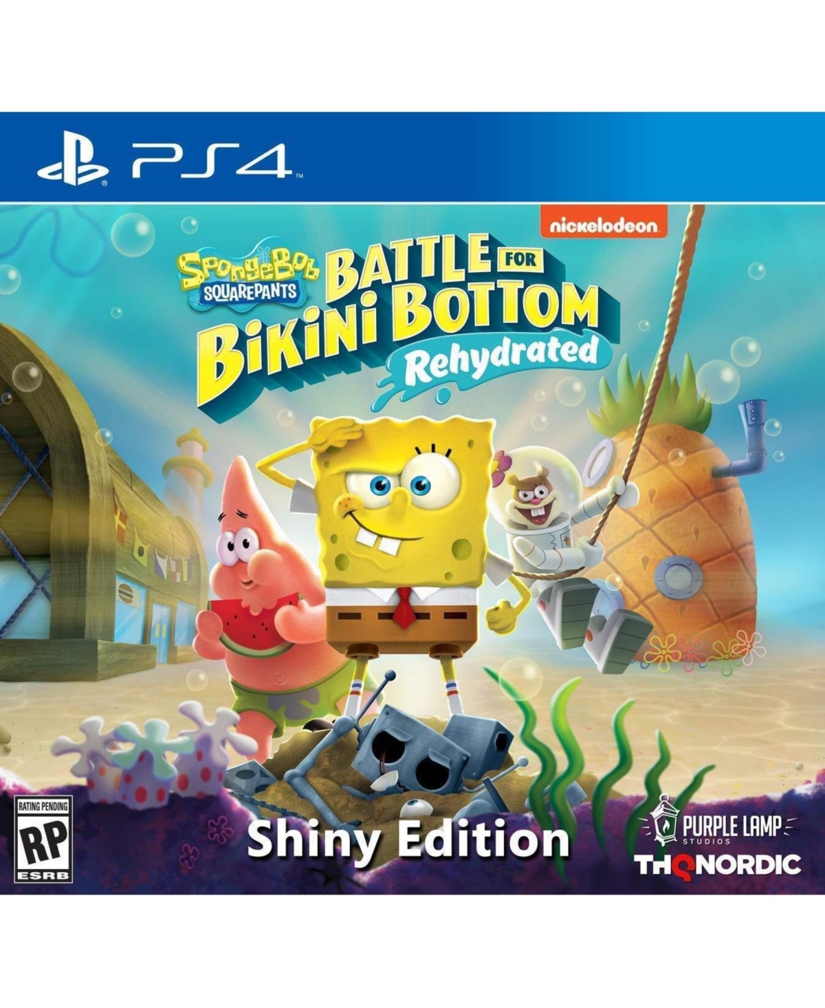Thq Nordic Spongebob Squarepants: Battle for Bikini Bottom Rehydrated Shiny Ed.
