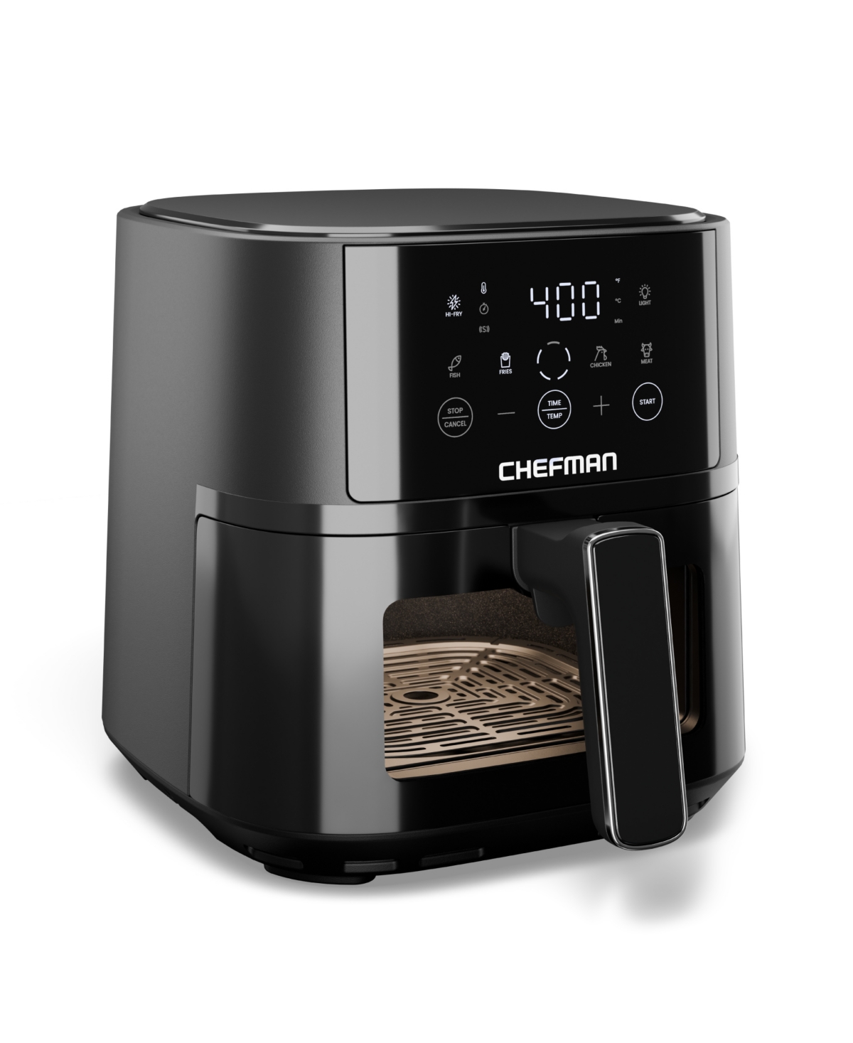 Chefman Turbofry Touch 4 Qt. Easy-view Air Fryer In Black