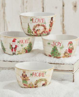 Nutcracker Parade Ice Cream Bowls, Set of 4
