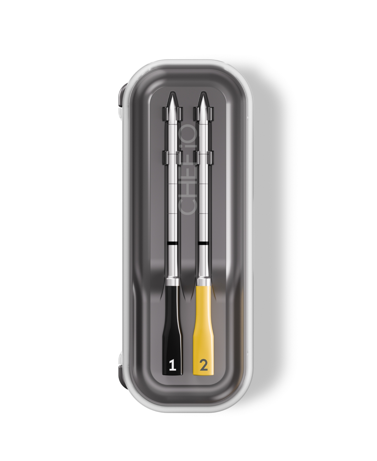 Chefman Chef Iq Sense Smart Thermometer, 2 Temperature Probes In Gray