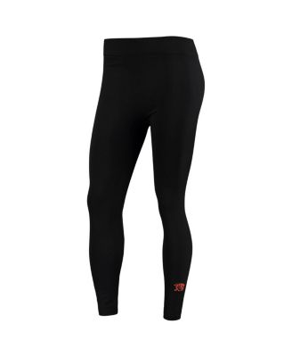 Women's Black Oregon State Beavers Fleece Leggings
