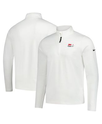 Nike - Men's White 3M Open Performance Victory Half-Zip Pullover Sweatshirt