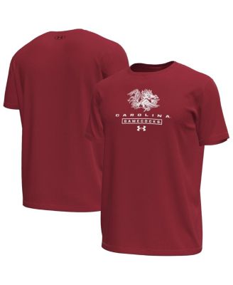 Under Armour - Men's Garnet South Carolina Gamecocks Stack Stretch Performance T-Shirt