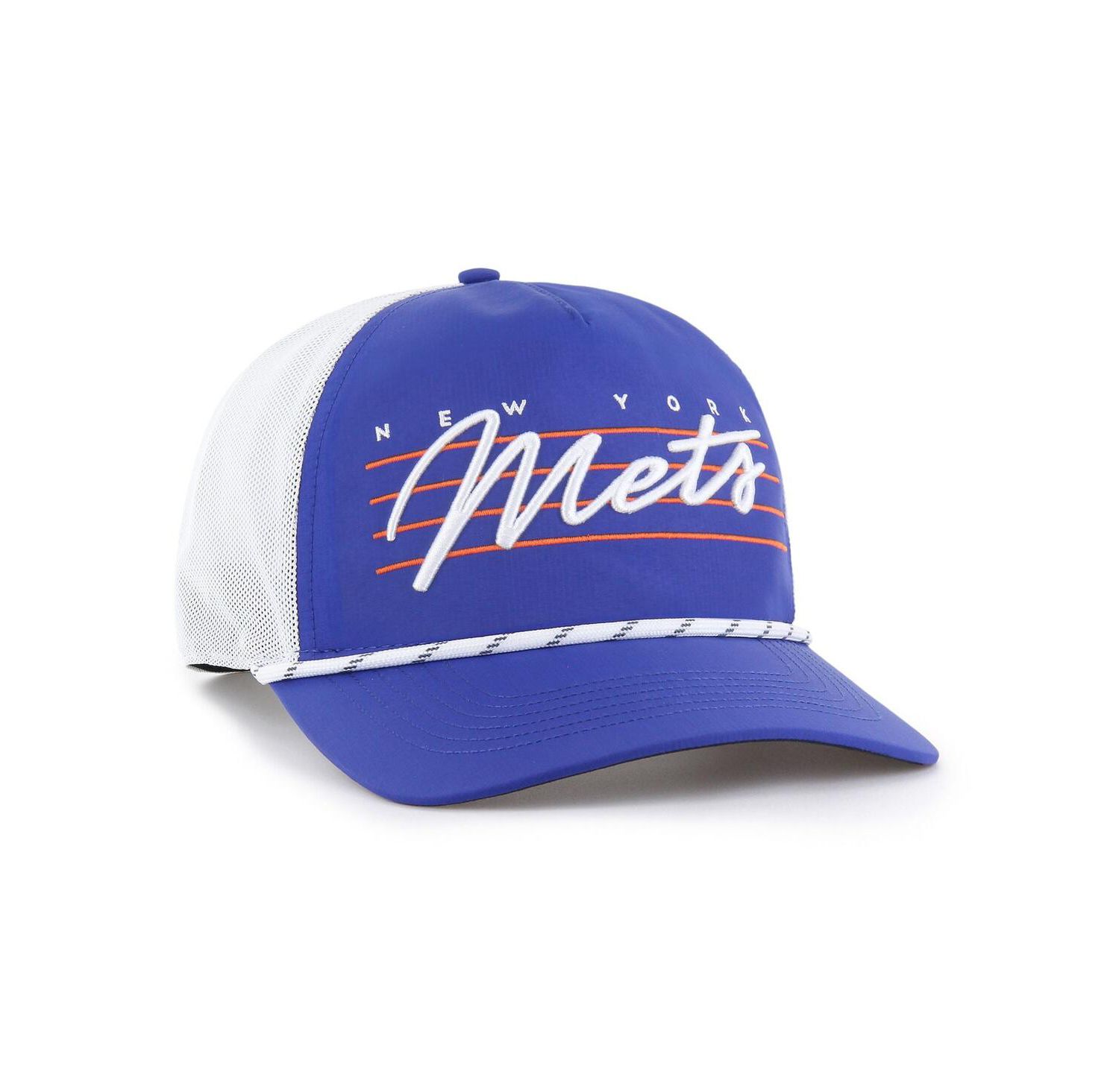 Men's Royal New York Mets Brrr Downburst Mesh Hitch Adjustable Hat