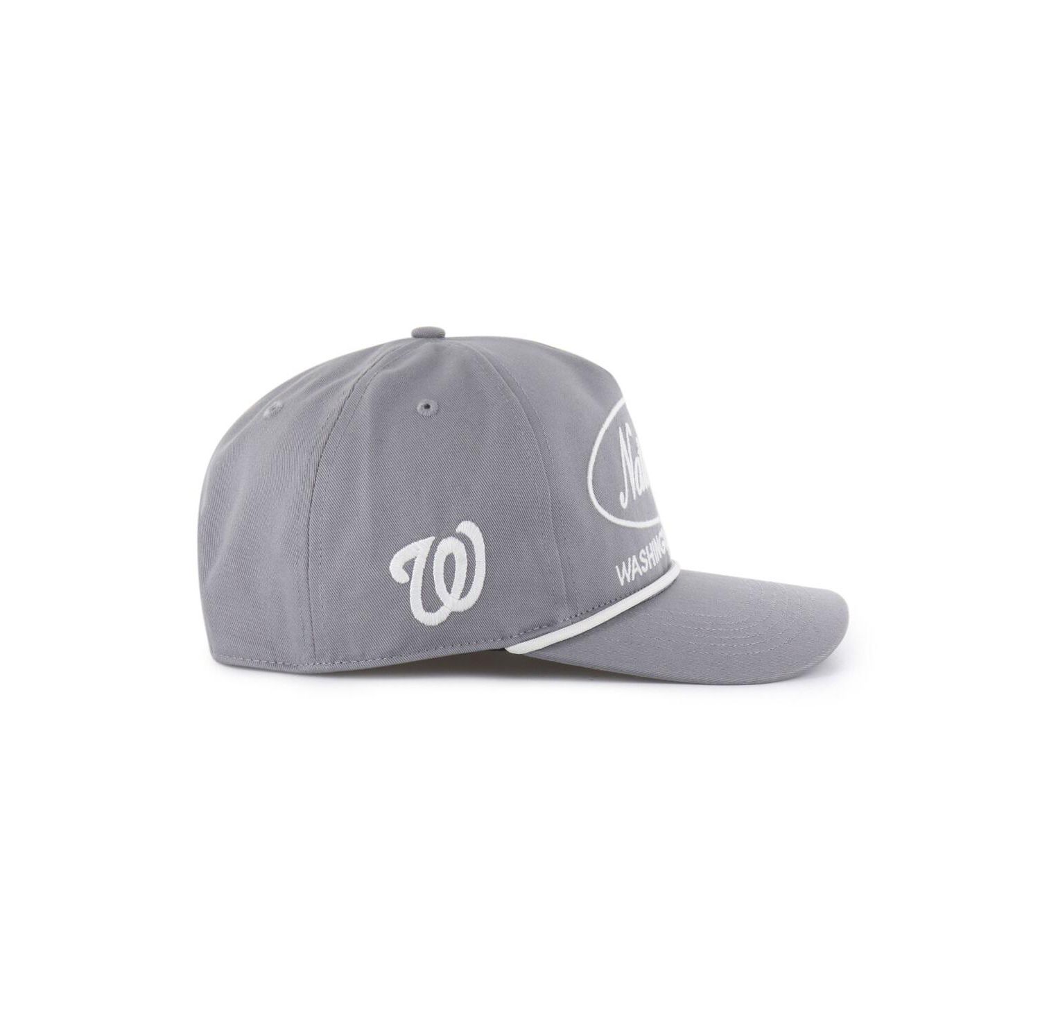 Men's Gray Washington Nationals Foundational Hitch Adjustable Hat