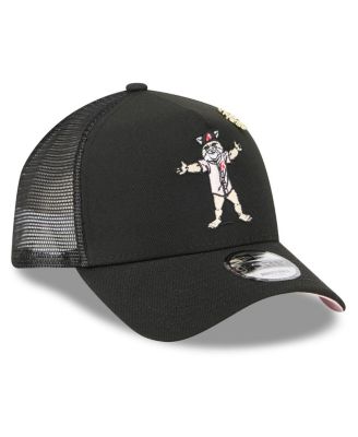 Men's Black Arizona Diamondbacks 2025 Big League Chew A-Frame 9FORTY Adjustable Trucker Hat