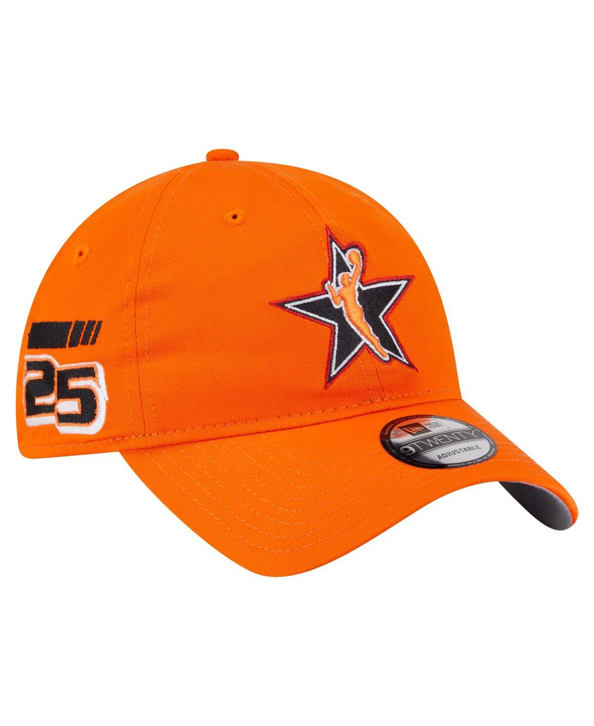 New Era Men's And Women'sâ Orange Wnba 9twenty Established Date Side Patch Hat In Orange