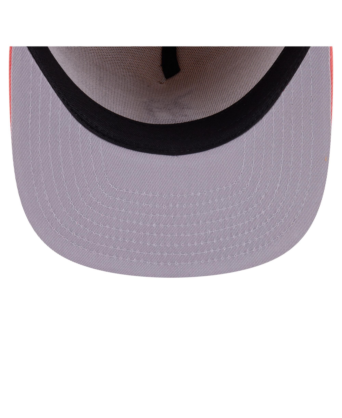 New Era Men's Light Beige/coral Detroit Tigers Two-tone Color Pack A-frame 59fifty Fitted Hat
