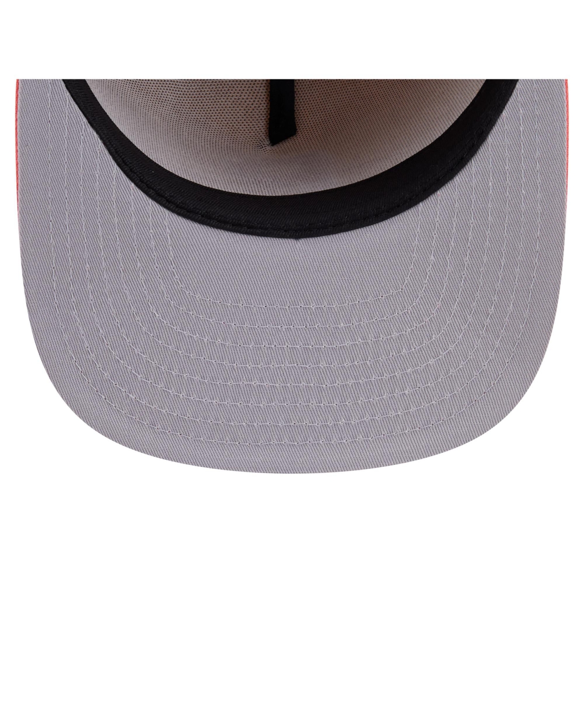 New Era Men's Light Beige/coral Pittsburgh Pirates Two-tone Color Pack A-frame 59fifty Fitted Hat
