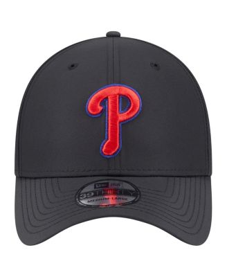 Men's Black Philadelphia Phillies Night 39THIRTY Flex Hat