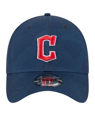 Men's Navy Cleveland Guardians Tonal Camo 39THIRTY Flex Hat