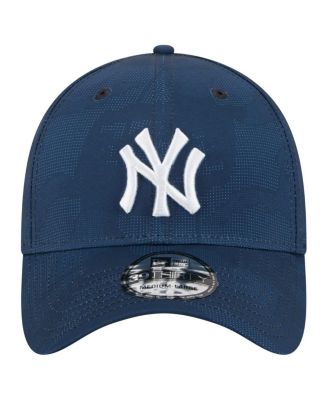 Men's Navy New York Yankees Tonal Camo 39THIRTY Flex Hat