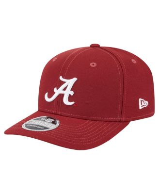 New Era - Men's Crimson Alabama Crimson Tide Team Collective 9SEVENTY Stretch-Snap Adjustable Hat