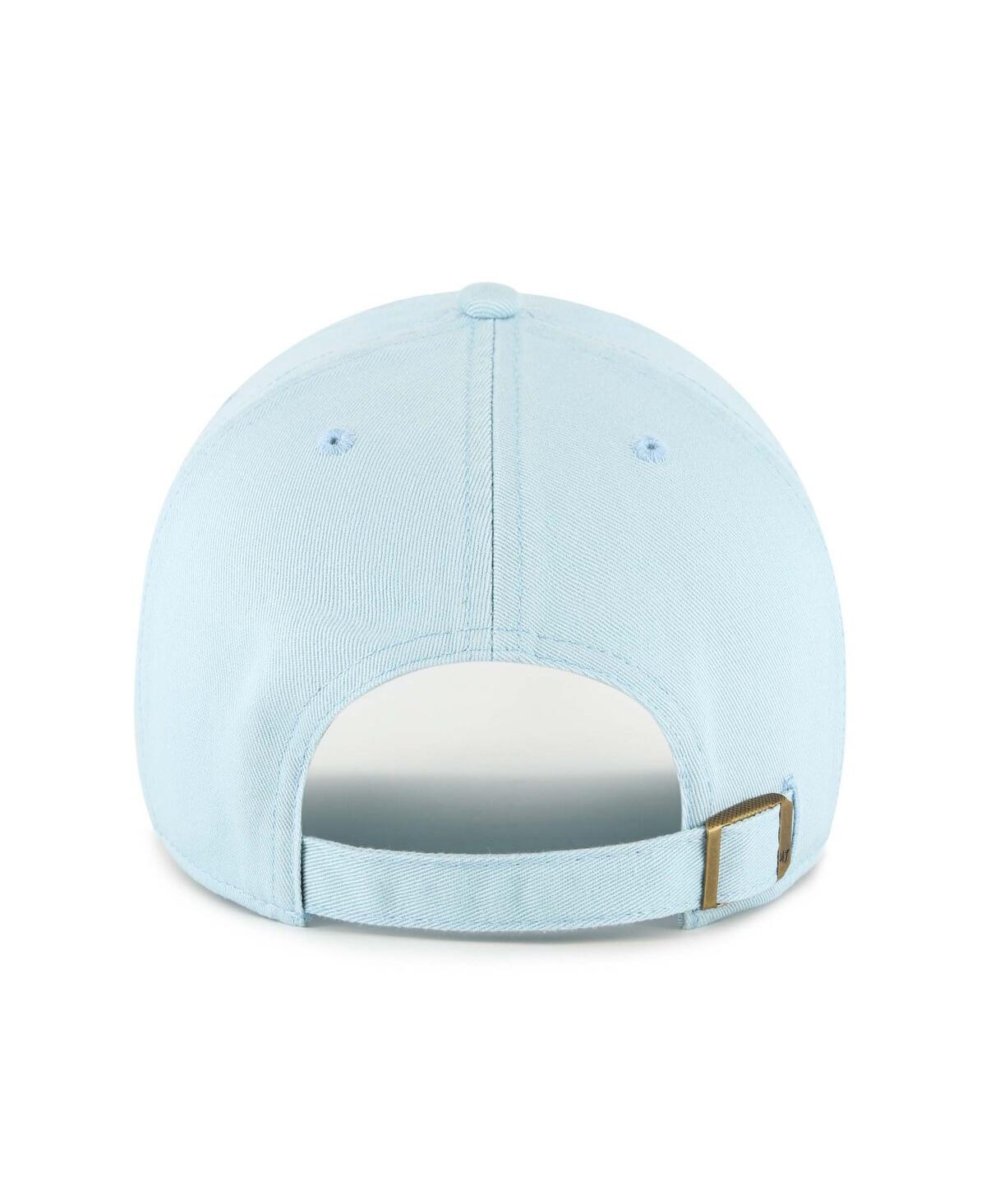 47 Brand Men's Powder Blue Uconn Huskies Vault Clean Up Adjustable Hat In Blue