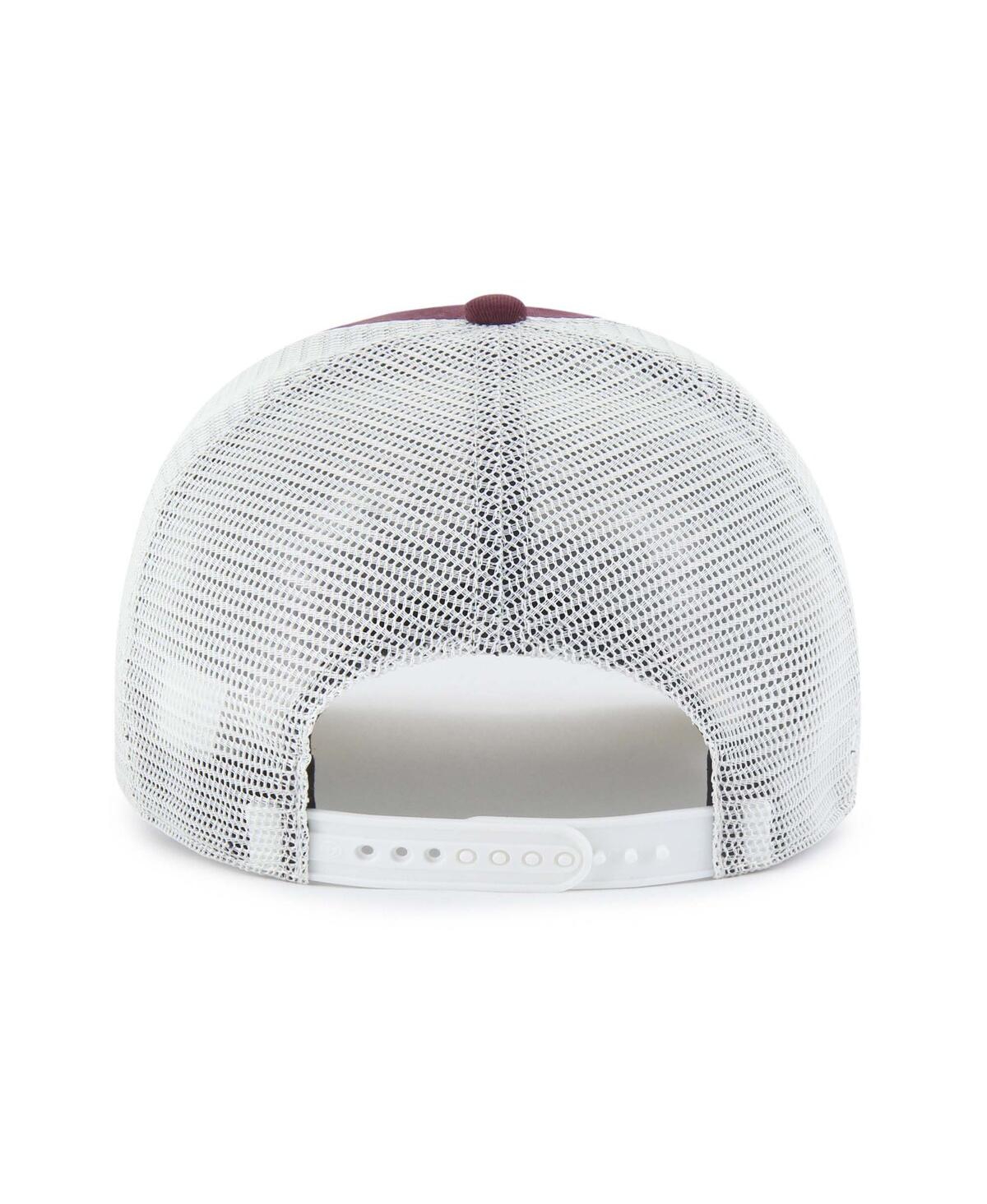 47 Brand Men's And Women's Maroon Arizona State Sun Devils Contemporary Basics Foundation Trucker Hitch Adjus In Brown