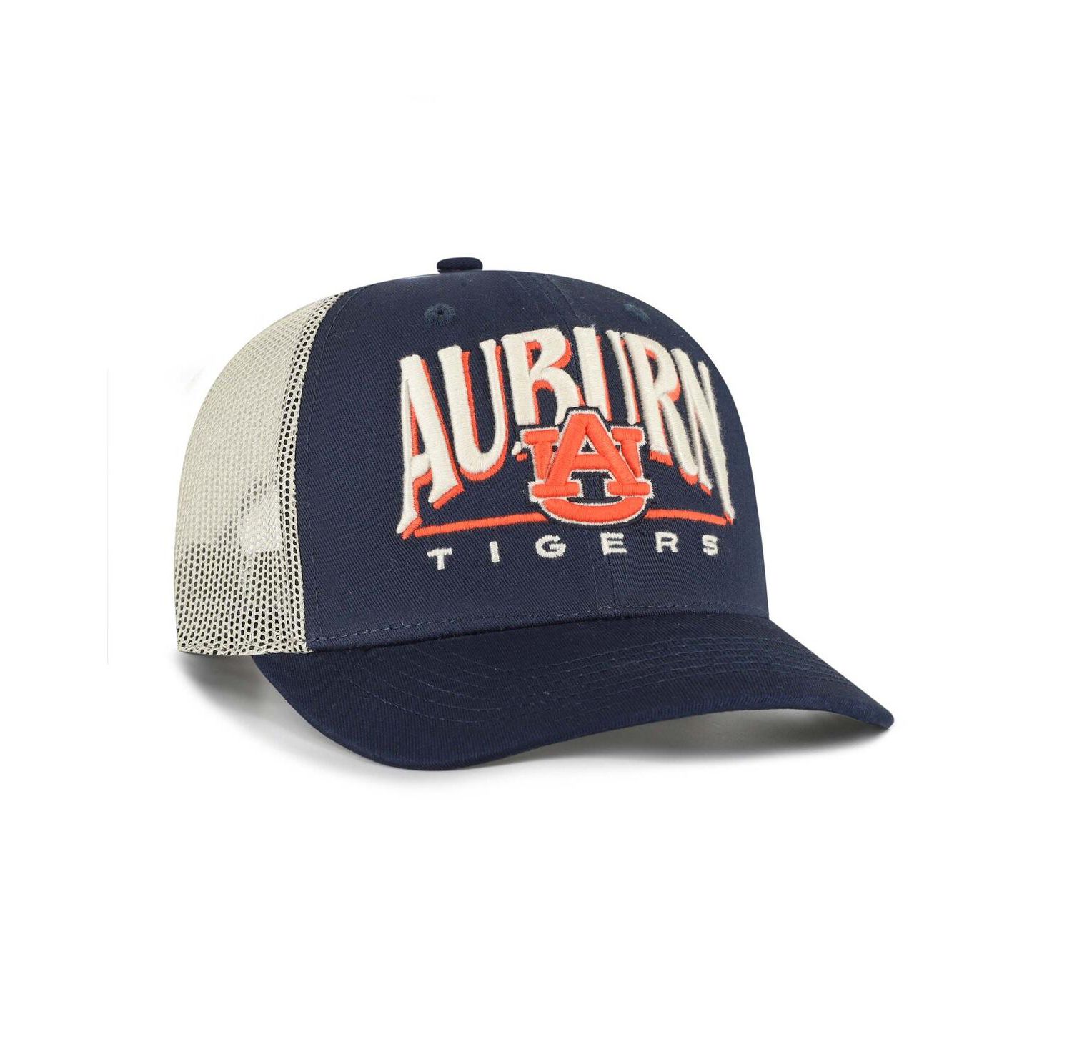 Men's Navy Auburn Tigers Arid Adjustable Trucker Hat