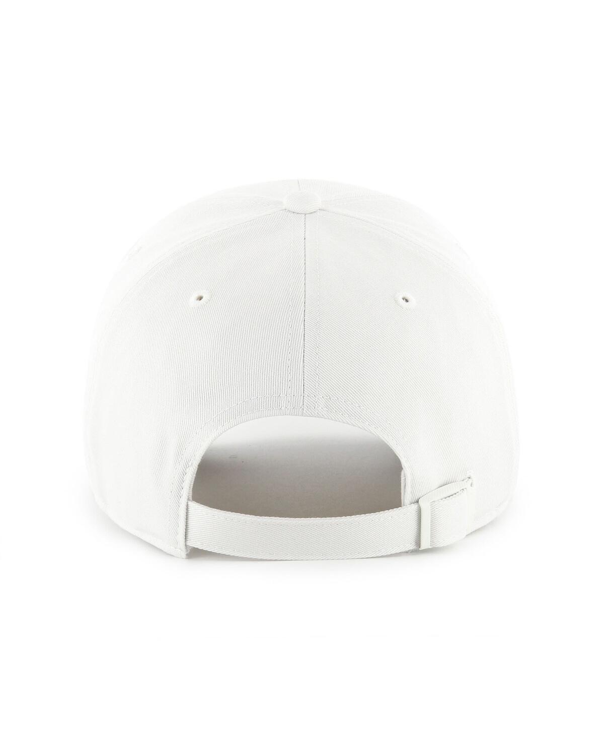 47 Brand Men's Sand South Carolina Gamecocks Contemporary Basics Foundation Clean Up Adjustable Hat In White