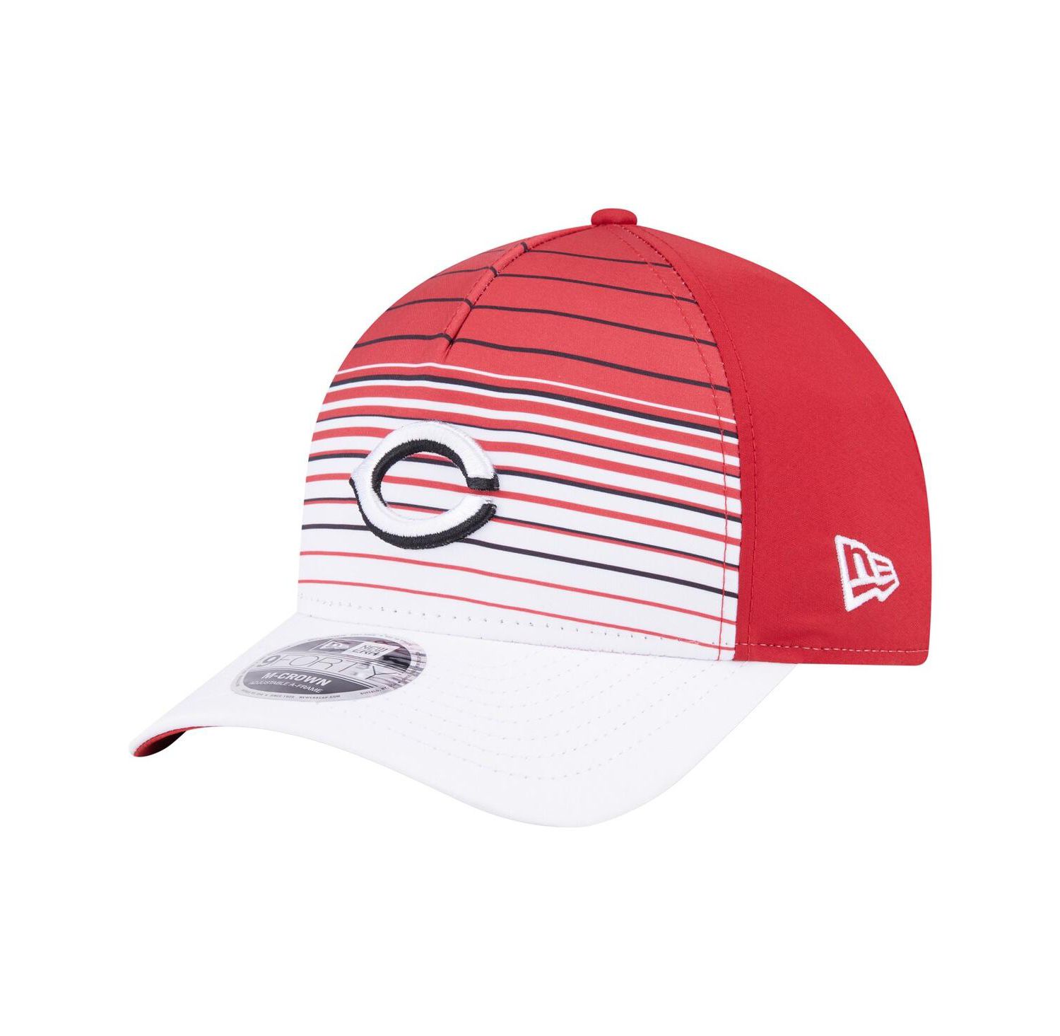 Men's Red Cincinnati Reds Gradient 9FORTY M-Crown Adjustable Hat
