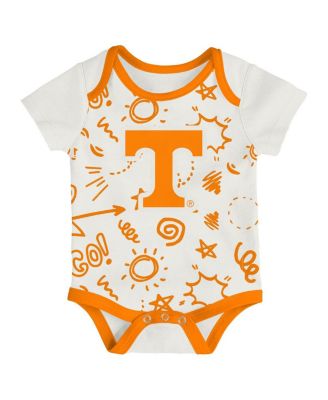 Baby Boys and Girls 3-Pack Tennessee Volunteers All Day Play Bodysuit Set