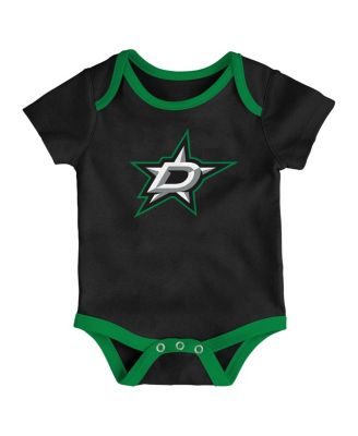 Baby Boys and Girls 3-Pack Dallas Stars Loyal Buddies Bodysuit Set