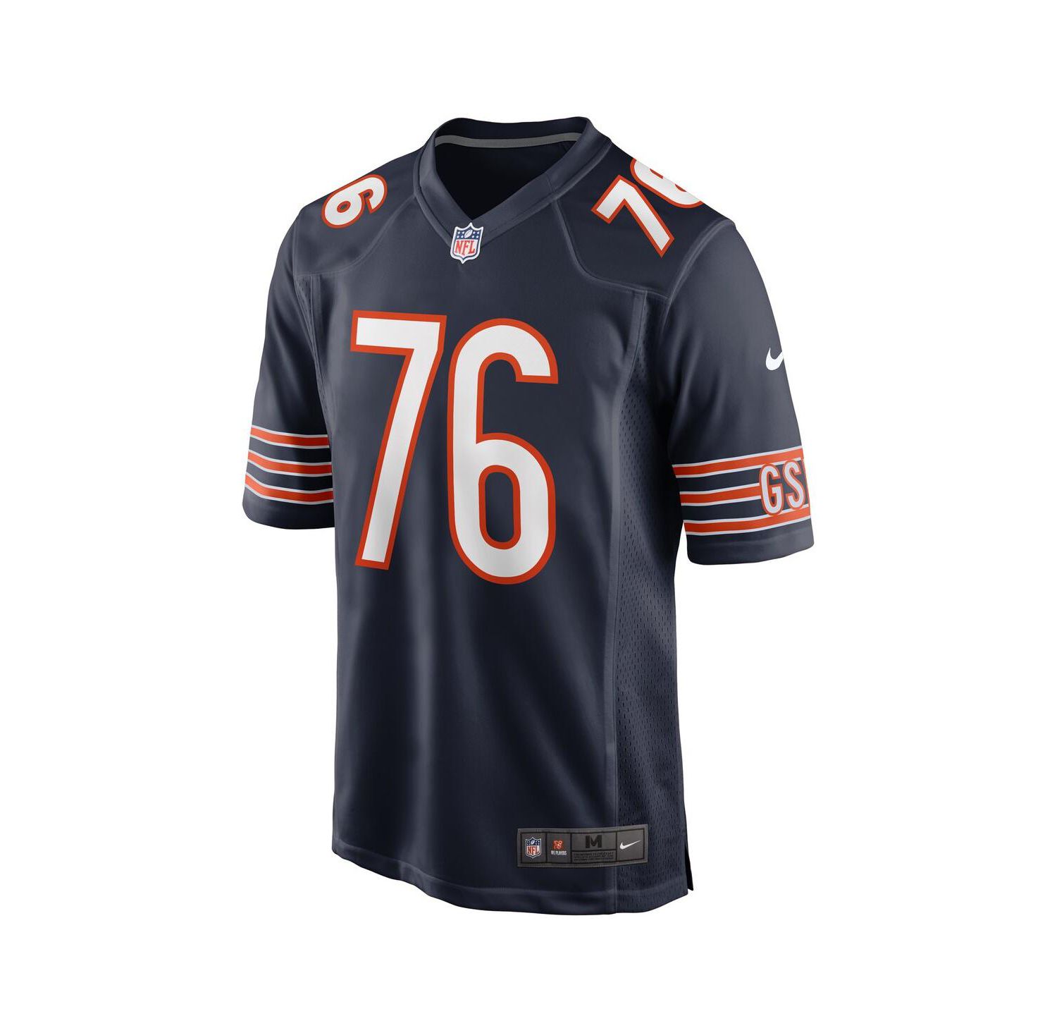 Men's Steve McMichael Navy Chicago Bears Retired Player Game Jersey