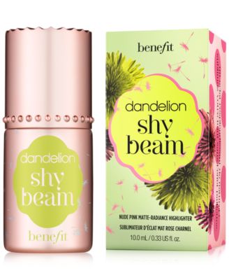 Benefit Cosmetics Dandelion shy beam nude pink matte-radiance highlighter