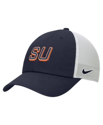 Nike - Men's Navy Syracuse Orange On-Field Club Adjustable Trucker Hat