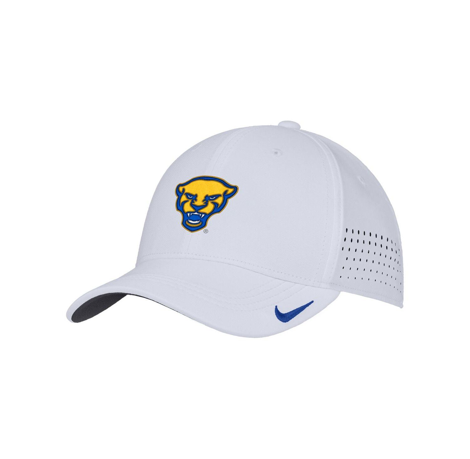 Men's White Pitt Panthers 2025 On-Field Performance Flex Hat