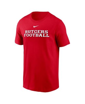 Men's Scarlet Rutgers Scarlet Knights Football Performance T-Shirt