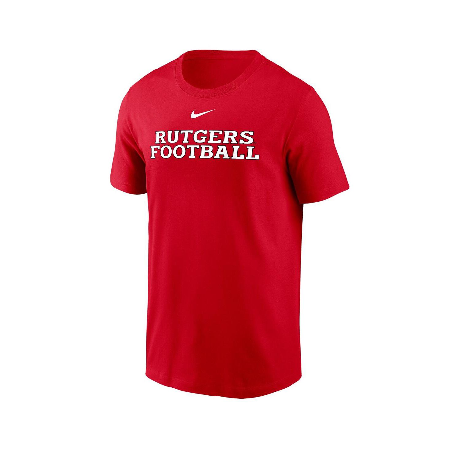 Men's Scarlet Rutgers Scarlet Knights Football Performance T-Shirt