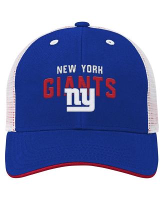 Big Boys and Girls Royal New York Giants Core Lockup Trucker Adjustable Hat
