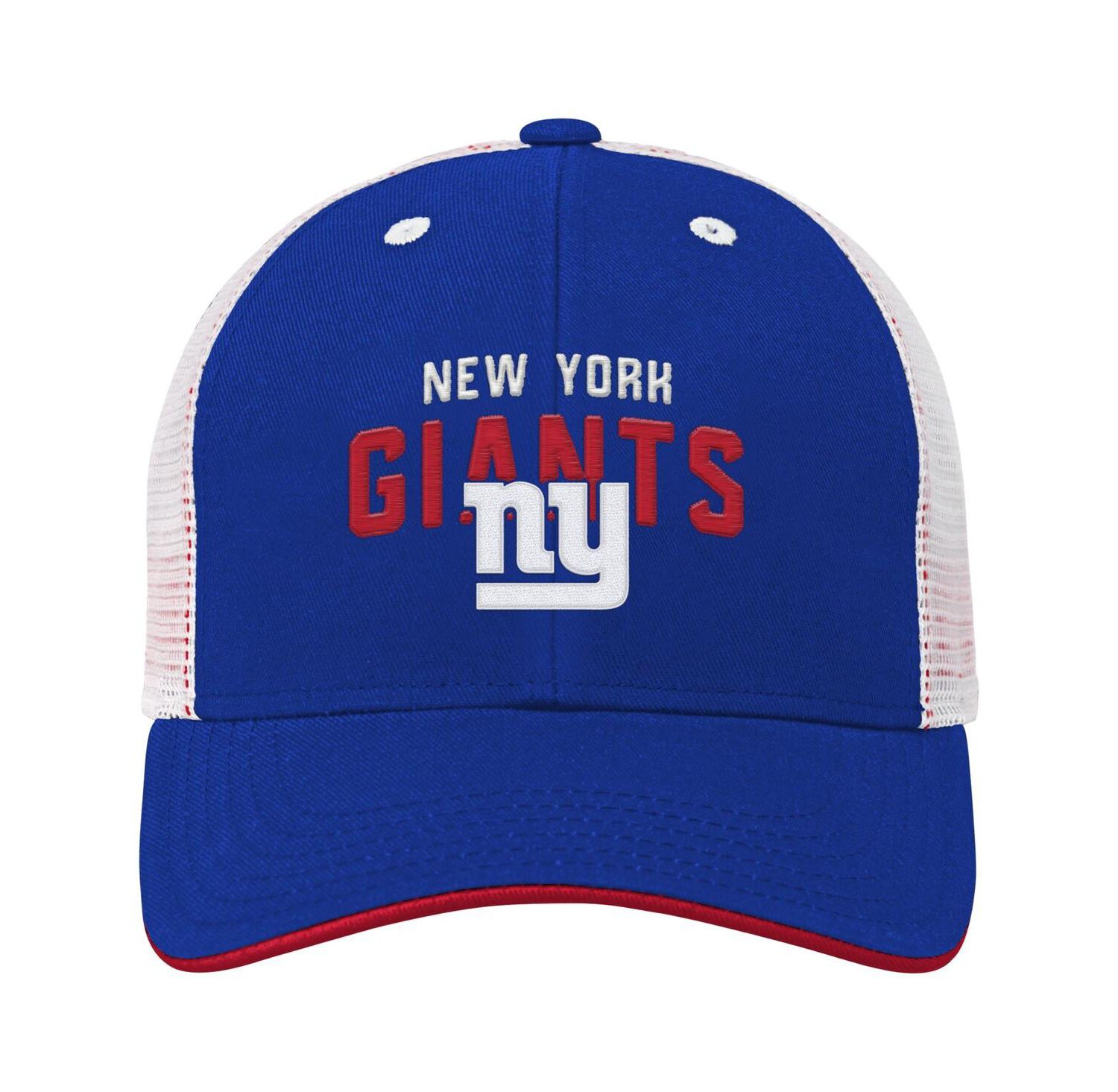 Big Boys and Girls Royal New York Giants Core Lockup Trucker Adjustable Hat