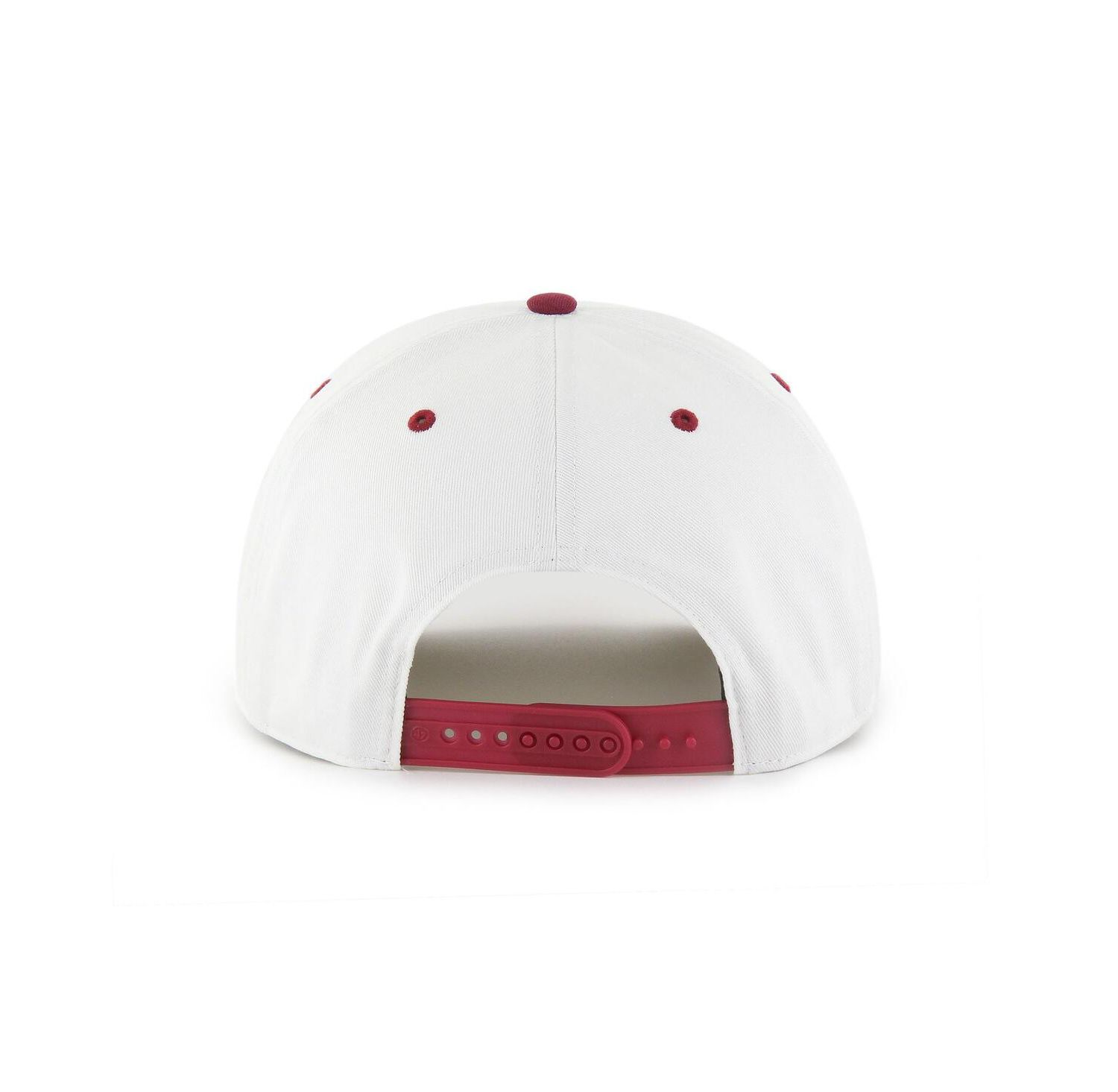 Men's White/Burgundy Washington Commanders Roscoe Two-Toned Hitch Adjustable Hat
