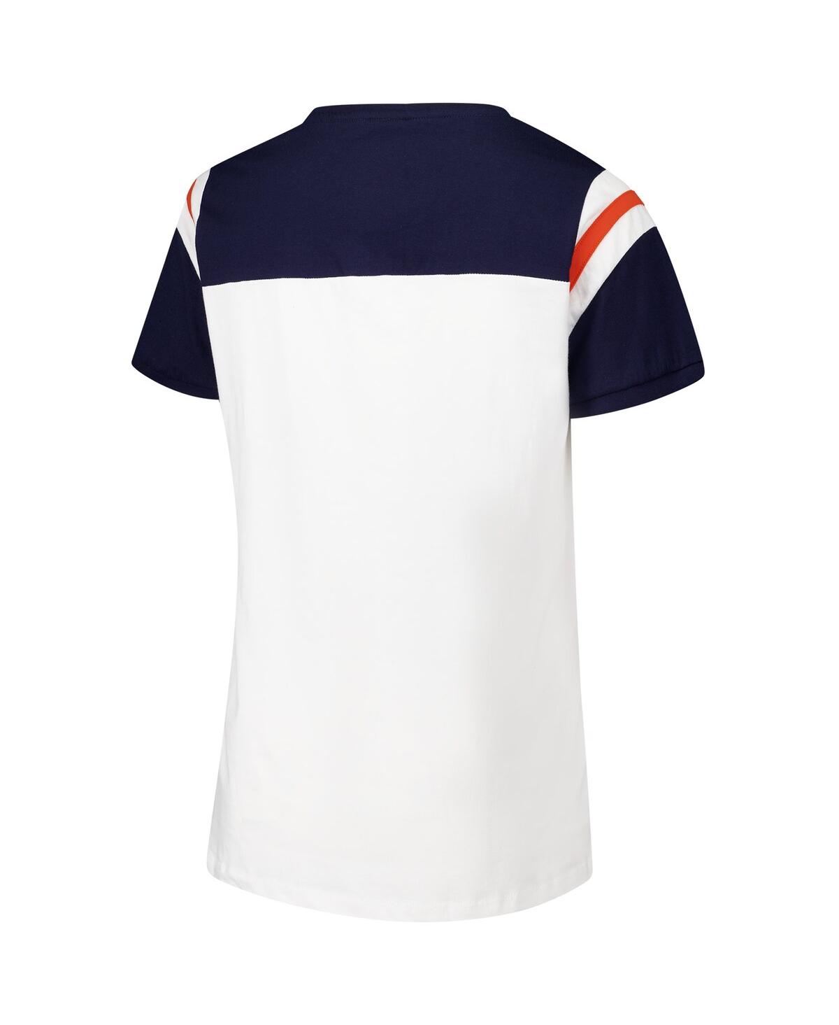 Fanatics Women's White Auburn Tigers Plus Size Winning Gear T-shirt In Multi