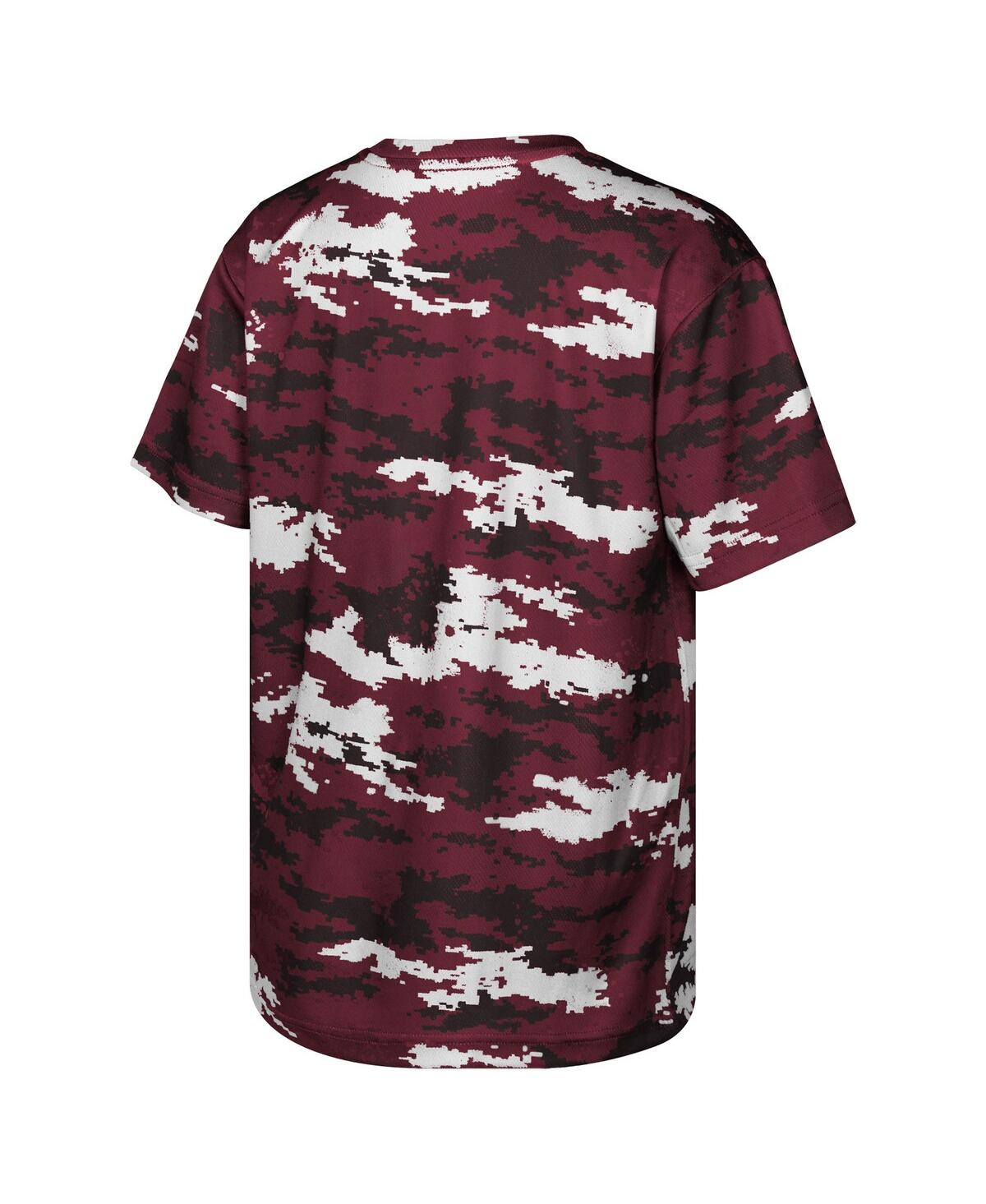 Outerstuff Youth  Maroon Texas A&m Aggies Scrimmage Sublimated T-shirt In Burgundy