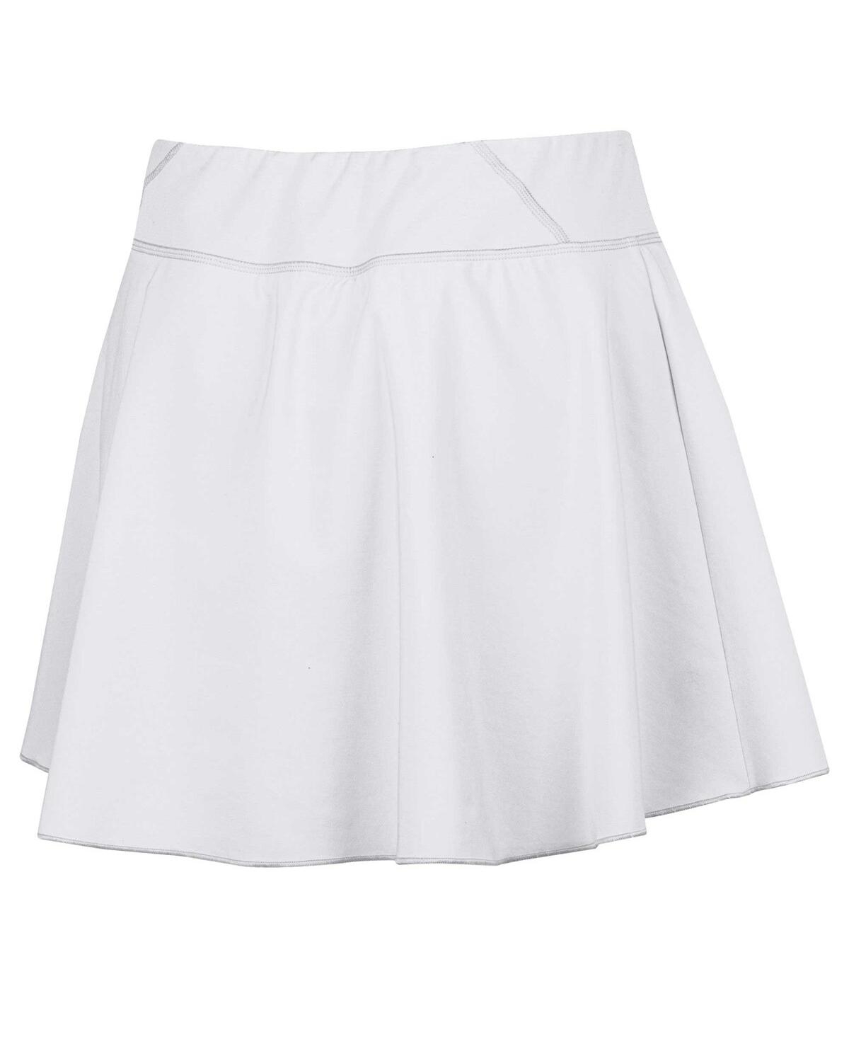 Champion Women's White Alabama Crimson Tide Tailgate Soft Touch Skort In White
